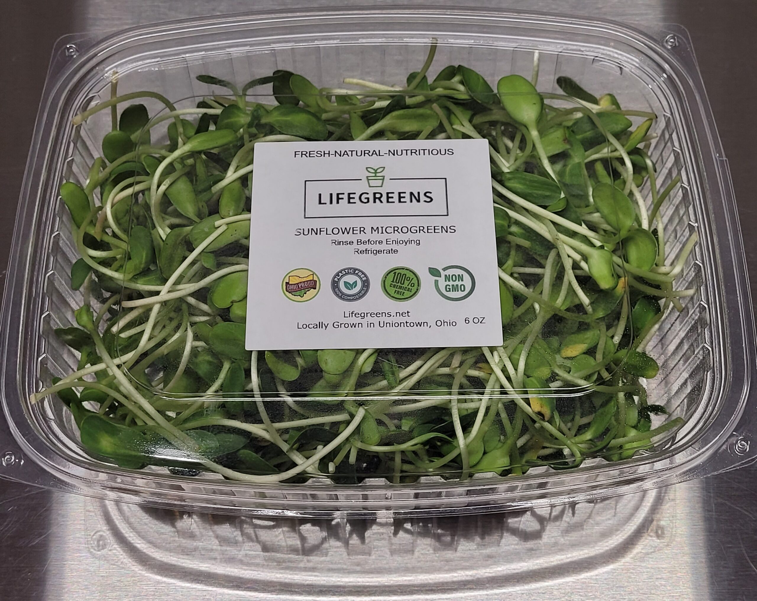 Sunflower Microgreens - LIFEGREENS